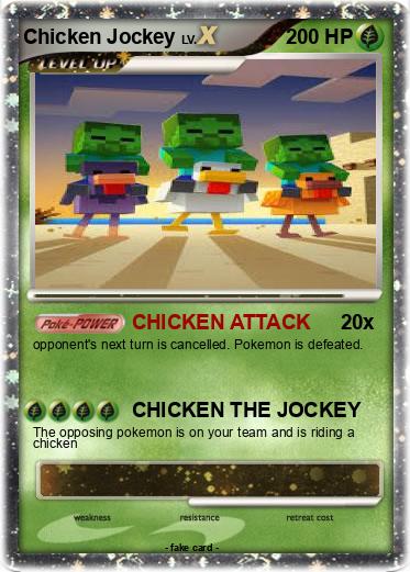 Pokemon Chicken Jockey