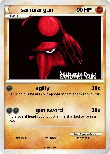 Pokemon samurai gun