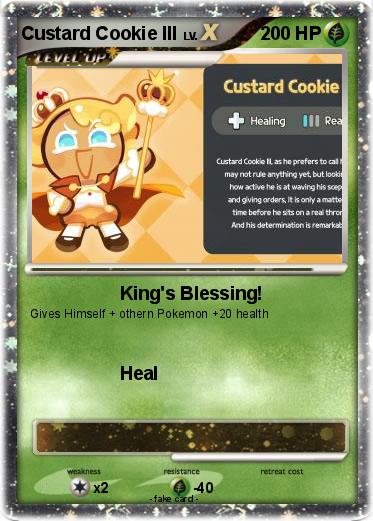 Pokemon Custard Cookie III