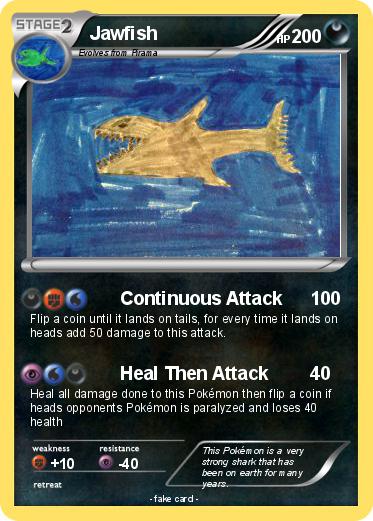 Pokemon Jawfish