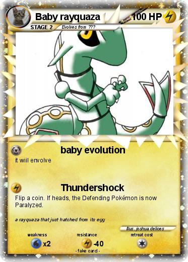 Pokemon Baby rayquaza