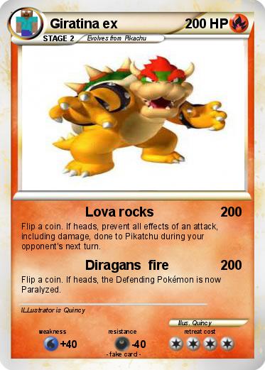 Pokemon Giratina ex