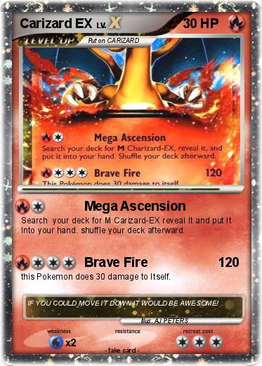 Pokemon Carizard EX