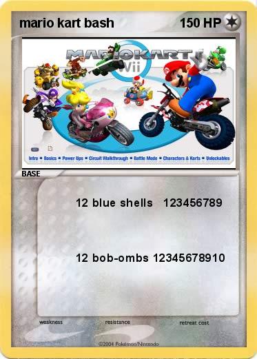 Pokemon mario kart bash