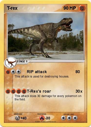 Pokemon T-rex