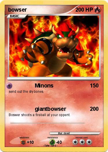 Pokemon bowser