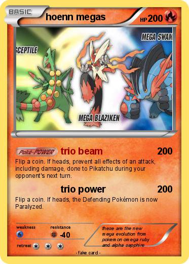 Pokemon hoenn megas