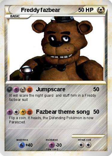 Pokemon Freddy fazbear