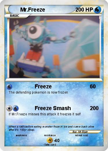 Pokemon Mr.Freeze