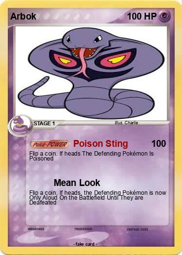 Pokemon Arbok