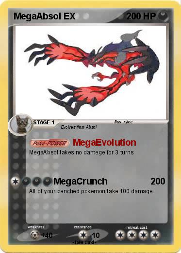 Pokemon MegaAbsol EX