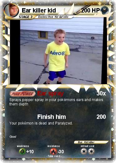 Pokemon Ear killer kid