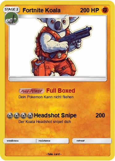 Pokemon Fortnite Koala
