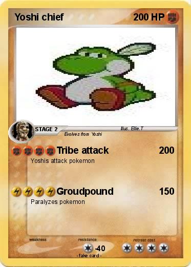 Pokemon Yoshi chief