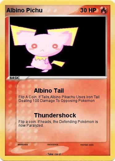 Pokemon Albino Pichu