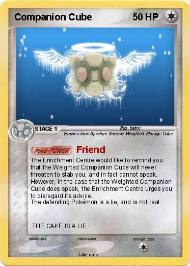 Pokemon Companion Cube