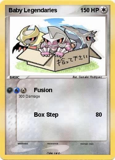 Pokemon Baby Legendaries