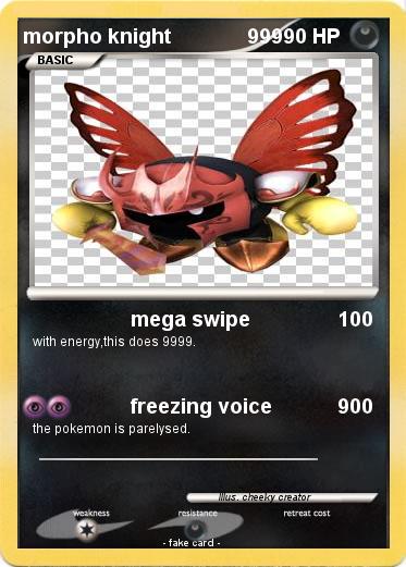Pokemon morpho knight              999