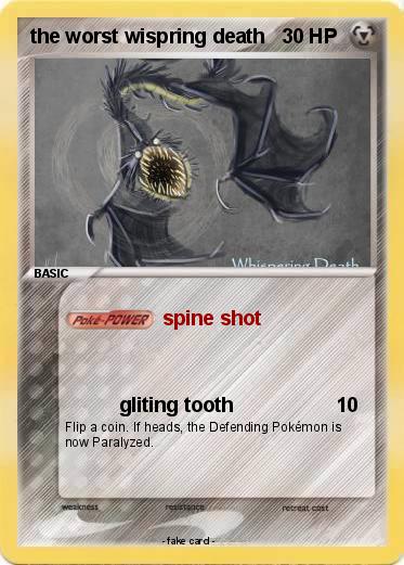 Pokemon the worst wispring death