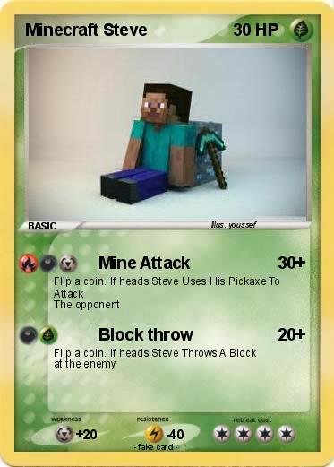 Pokemon Minecraft Steve