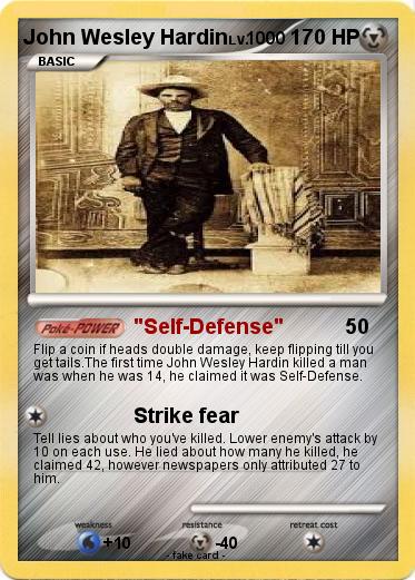 Pokemon John Wesley Hardin