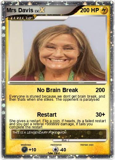 Pokemon Mrs Davis