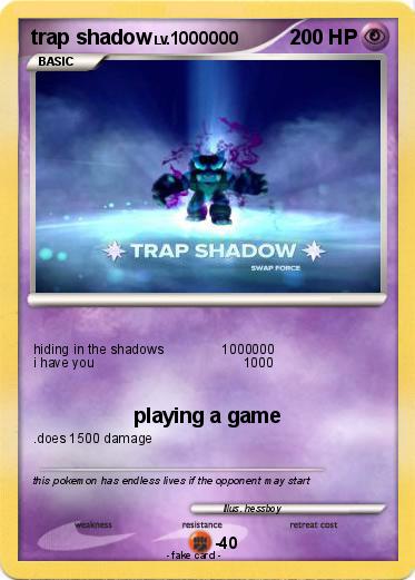 Pokemon trap shadow