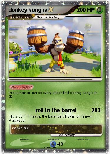 Pokemon donkey kong