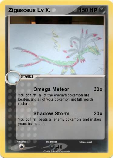 Pokemon Zigasceus Lv X.