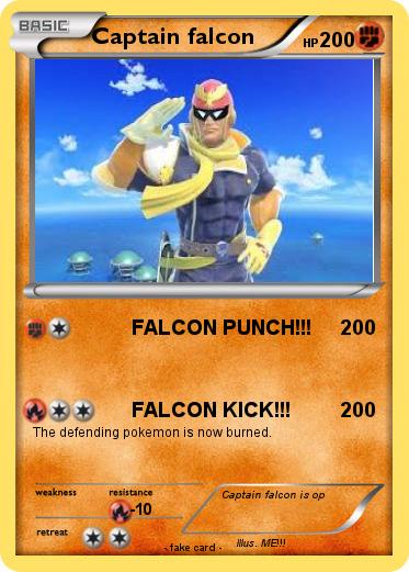 Pokemon Captain falcon