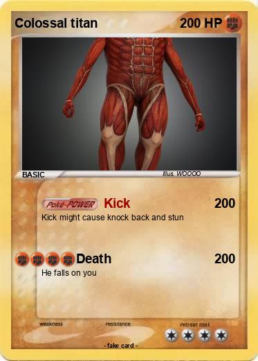 Pokemon Colossal titan