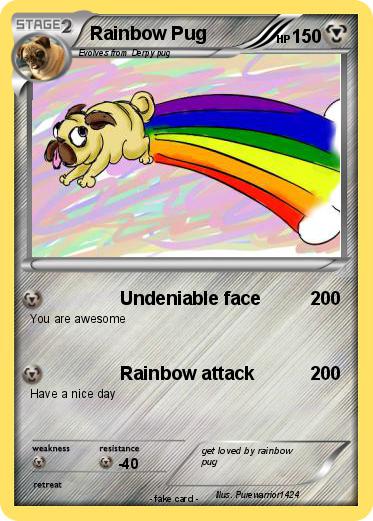 Pokemon Rainbow Pug