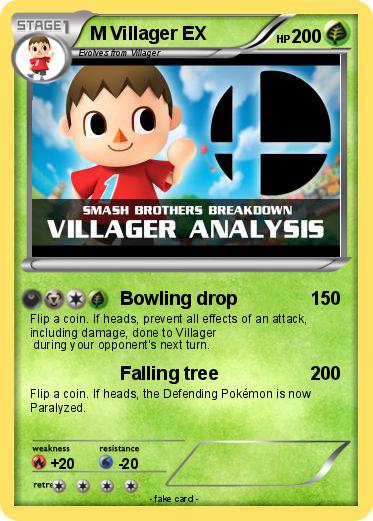 Pokemon M Villager EX