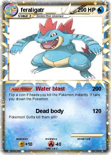 Pokemon feraligatr