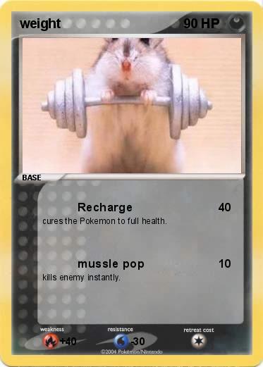Pokemon weight 