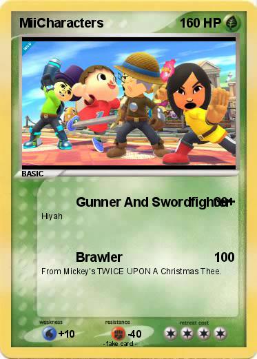 Pokemon MiiCharacters