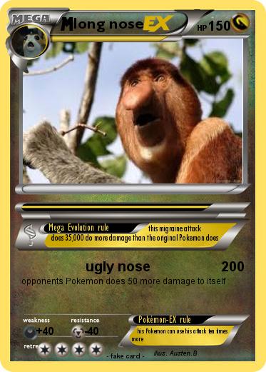 Pokemon long nose