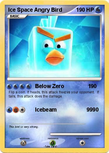 Pokemon Ice Space Angry Bird
