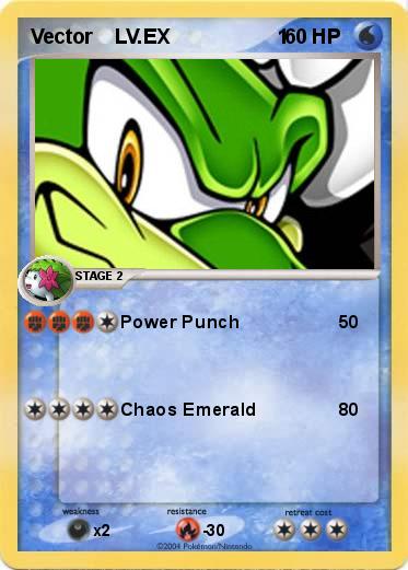 Pokemon Vector    LV.EX                   1