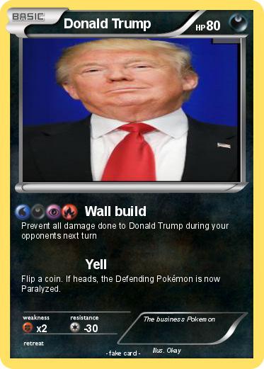 Pokemon Donald Trump