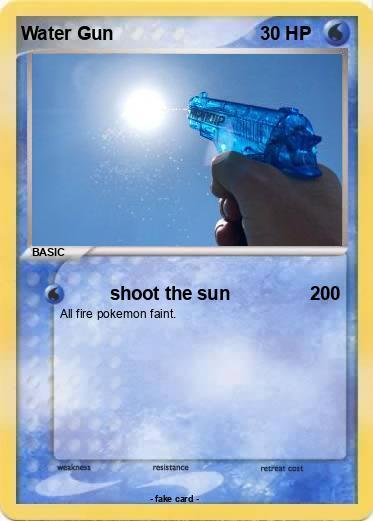 Pokemon Water Gun