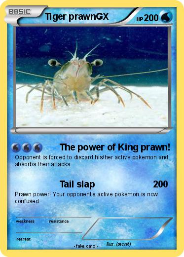 Pokemon Tiger prawnGX