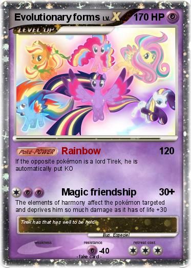 Pokemon Evolutionary forms