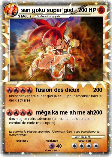 Pokemon san goku super god