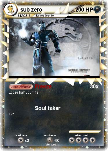 Pokemon sub zero