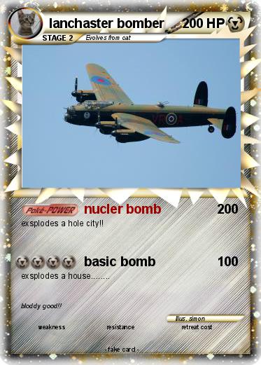 Pokemon lanchaster bomber