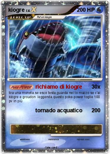 Pokemon kiogre