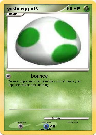 Pokemon yoshi egg