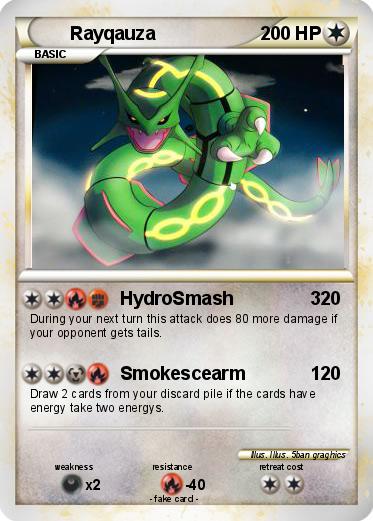 Pokemon Rayqauza