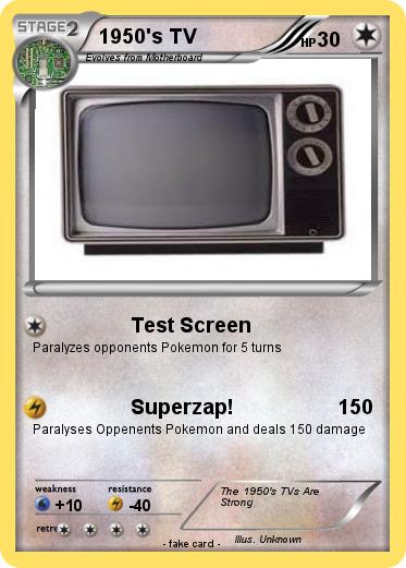 Pokemon 1950's TV